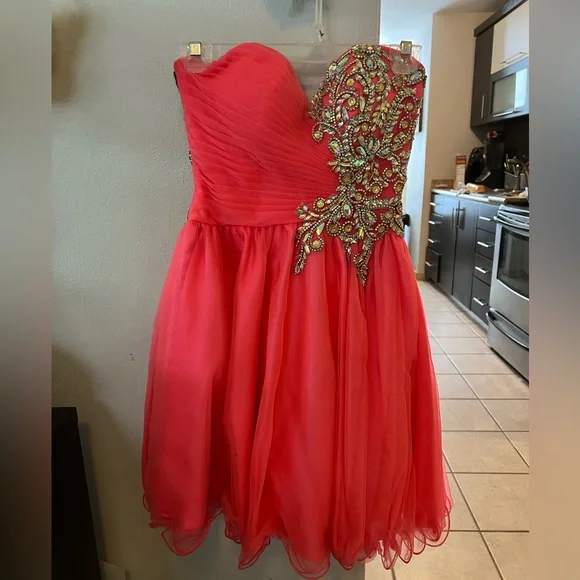 camille homecoming dresses Barbie Style A Line Hot Pink Short Homecoming Dress, Hot Pink / 0 main image 0